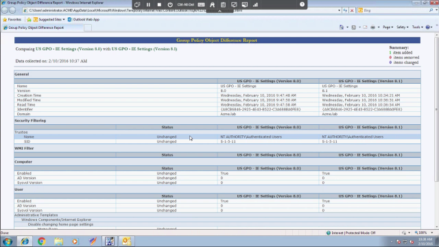 The approval process workflow in GPOADmin