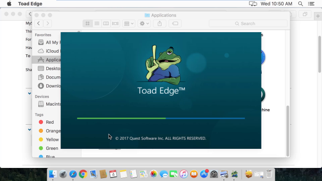 Toad Edge installation for Mac