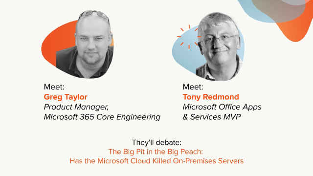 Watch Microsoft experts Greg Taylor & Tony Redmond battle at TEC 2023