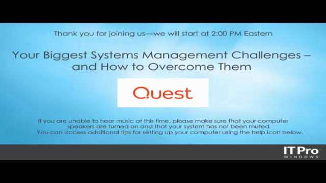 Your Biggest Systems Management Challenges - and How to Overcome Them