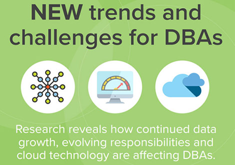 infographic new trends and challenges for dbas